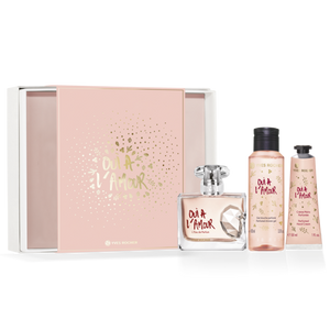 Cofre Oui à l'amour (Edp 30ml + Gel ducha 100ml + Crema manos 30ml)