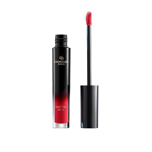 Labial Iconic Elixir Mate FPS15 Giordani Gold Scarlet Orange 3.5ml