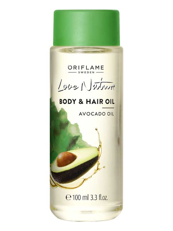 Aceite de Aguacate para Cuerpo y Cabello Love Nature 100ml