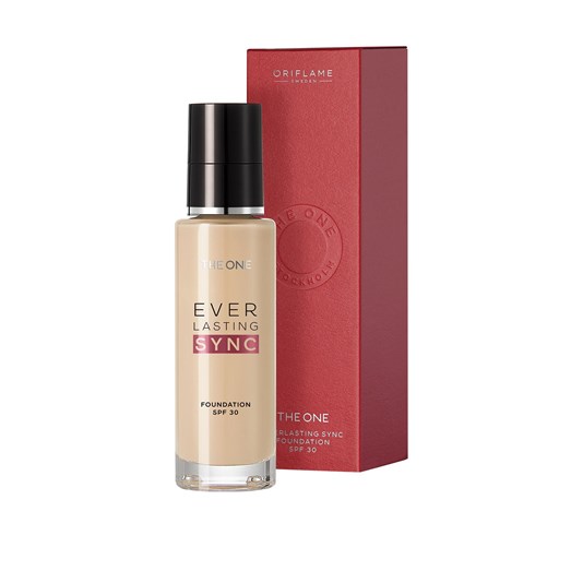 The ONE Base de Maquillaje Everlasting Sync FPS 30 Light Rose Cool 30ml