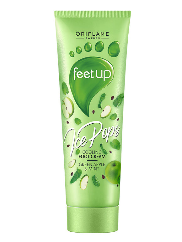 Crema Refrescante para Pies con Manzana Verde y Menta Feet Up Ice Pops 75ml