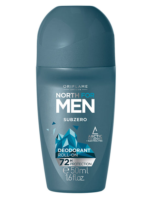 Desodorante en Roll-On North For Men SubZero 50ml