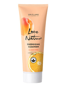 Love Nature Limpiadora Facial Energizante con Durazno y Naranja Orgánicos 125ml