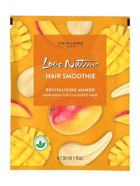 Love Nature Hair Smoothie Mascarilla Revitalizante de Mango para Cabello Teñido 30ml